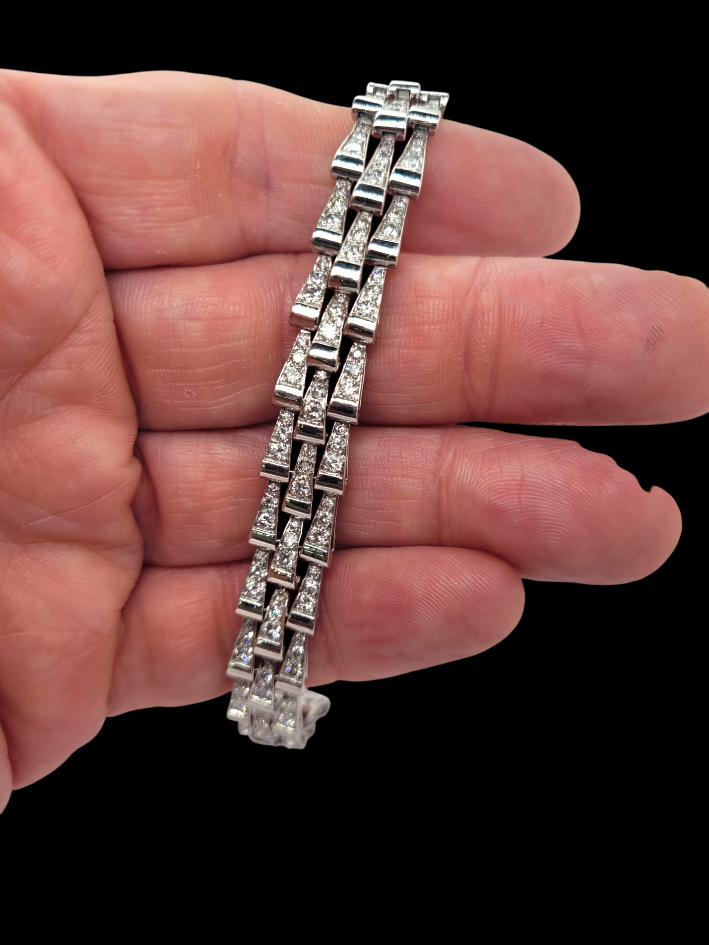 Art deco diamond tank bracelet
SKU: 8146