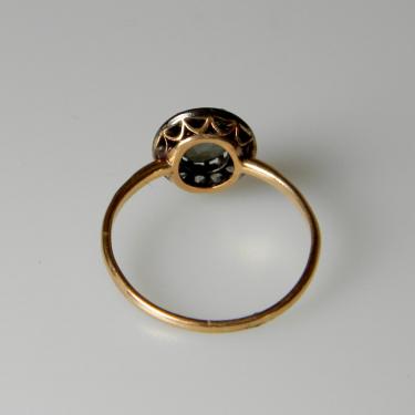 Edwardian Alexandrite and Diamond Cluster Ring | DB Gems