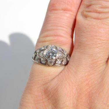 French Art Deco Diamond Ring | DB Gems