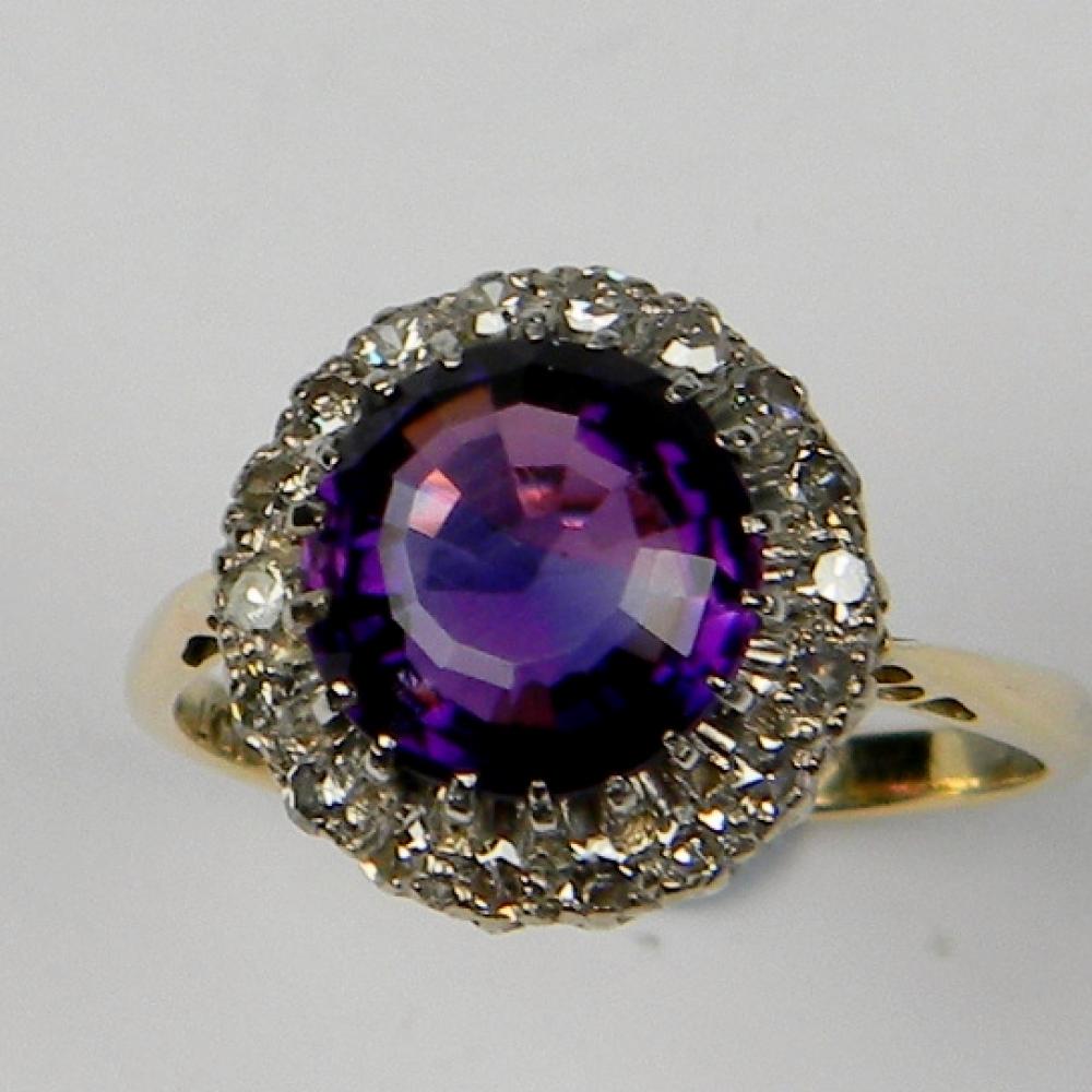 Russian amethyst ring deals
