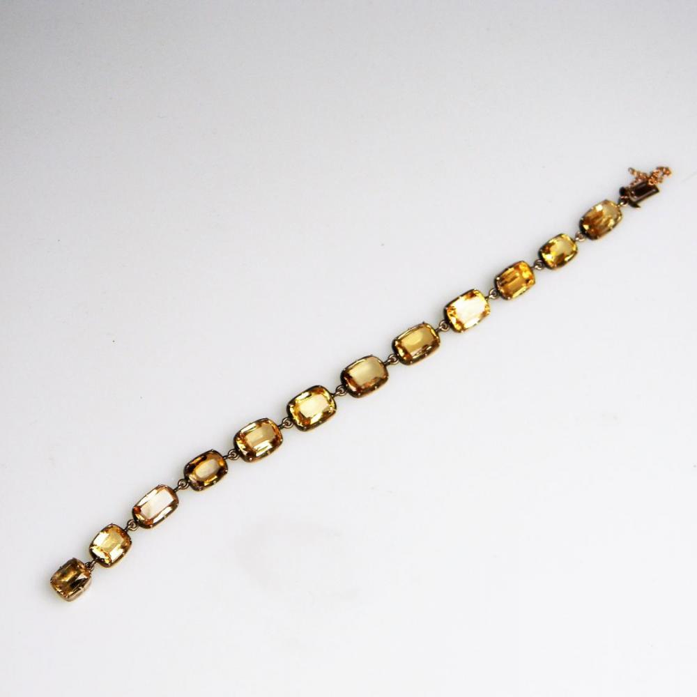 Imperial topaz bracelet hot sale