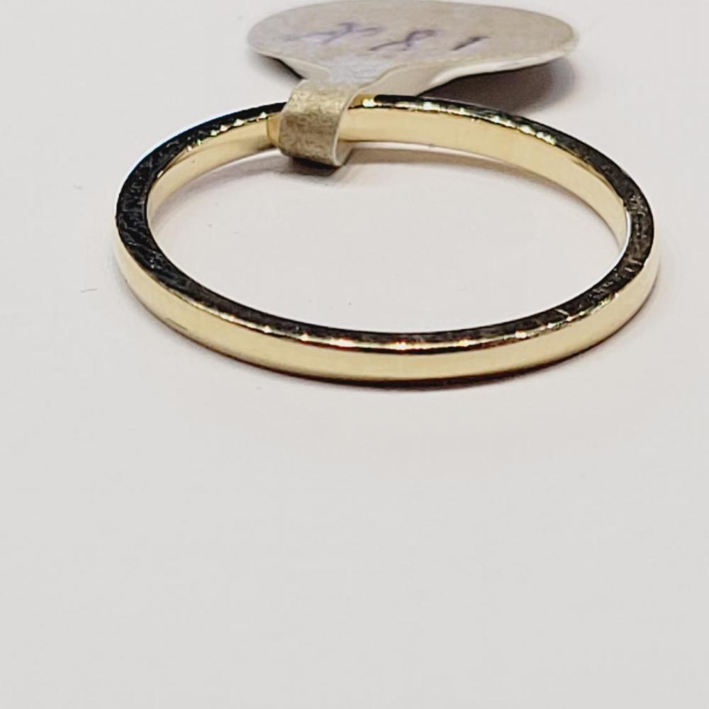 1.5mm 18ct gold wedding band DB Gems