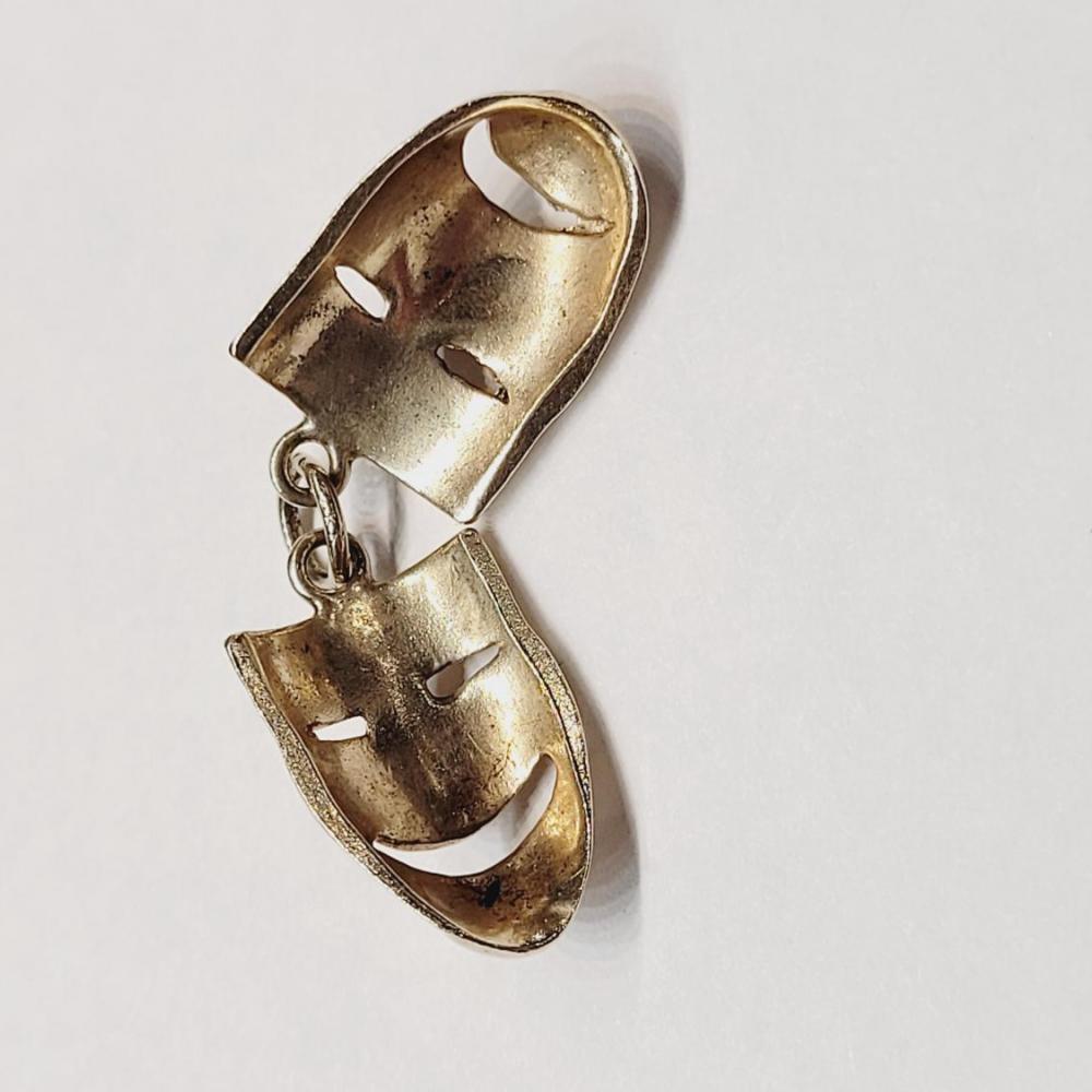Comedy and Tragedy gold masks | DB Gems