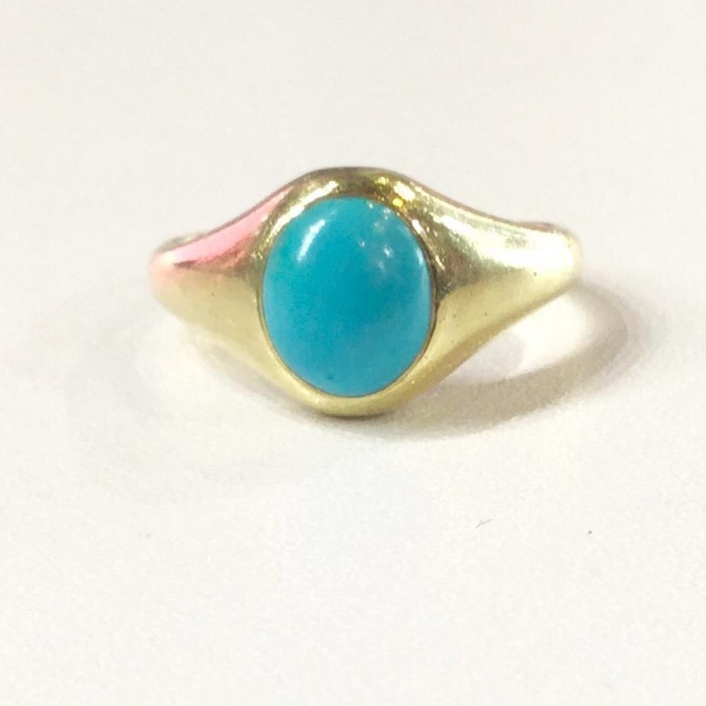 catalogue jewellery of Gold Turquoise Gems DB Ring catalogue jewellery of Gold Turquoise Gems DB Ring