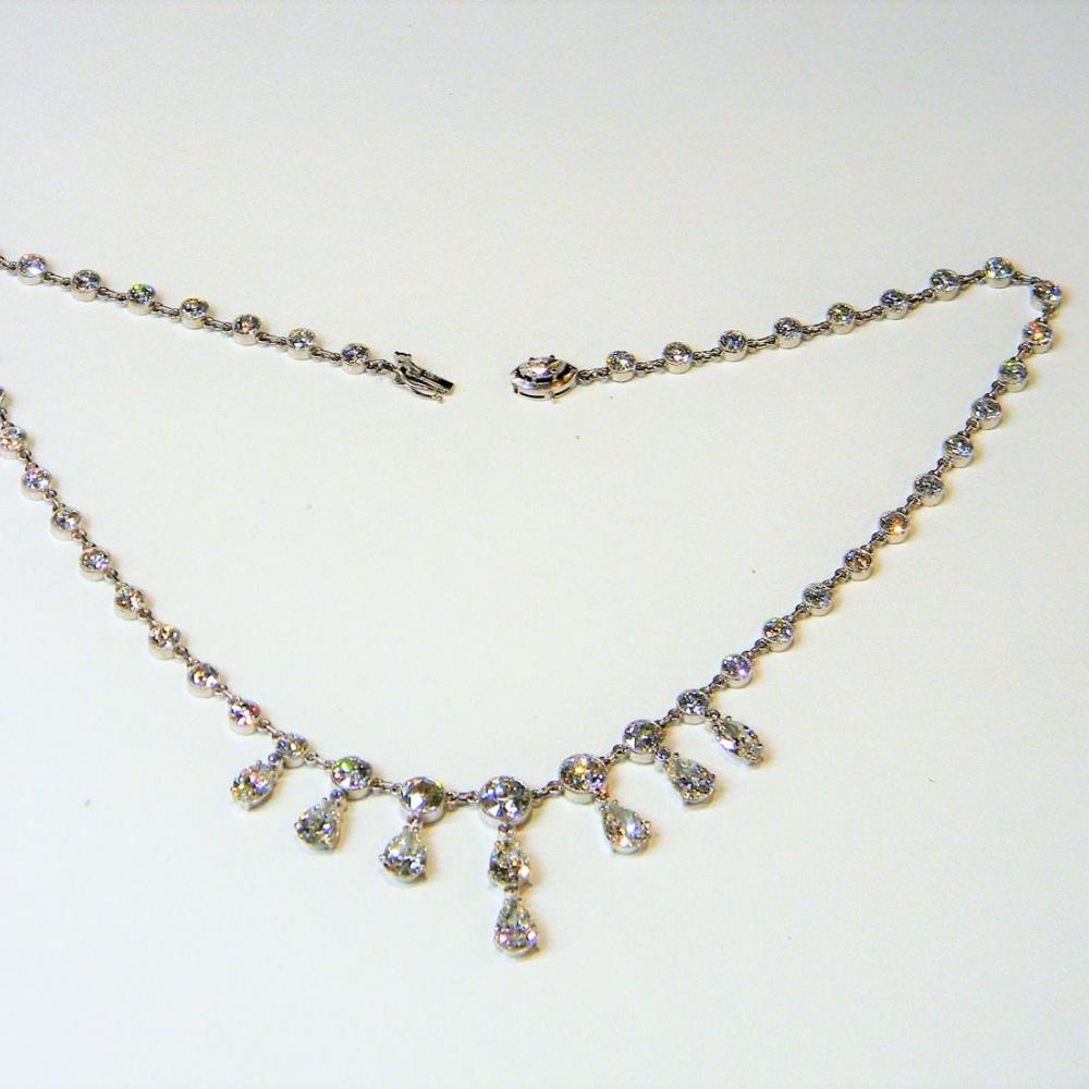 Diamond Fringe Necklace | DB Gems