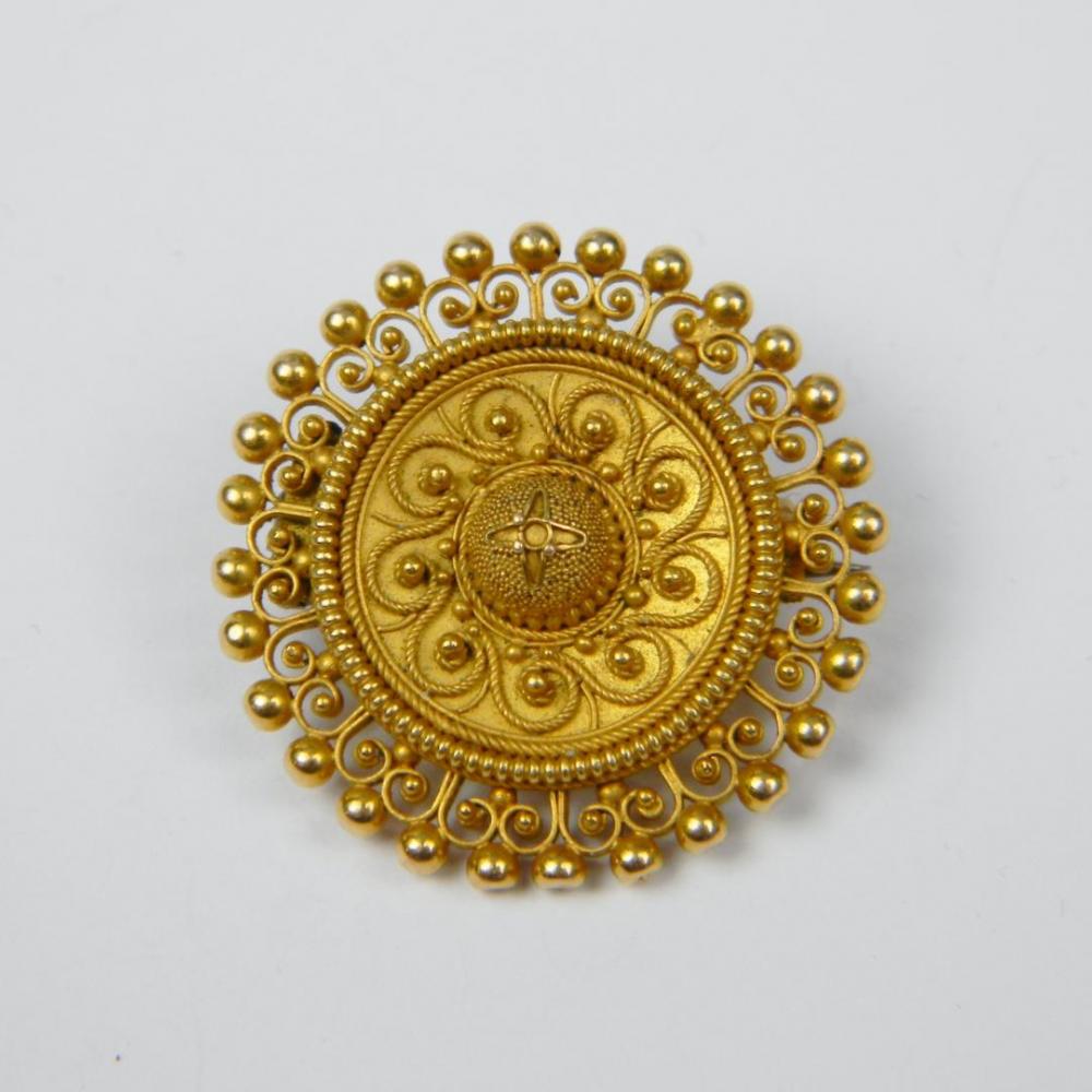 Antique gold brooches sale