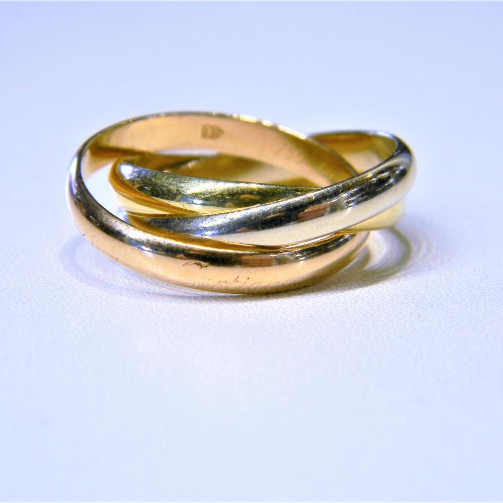 cartier gold russian wedding ring