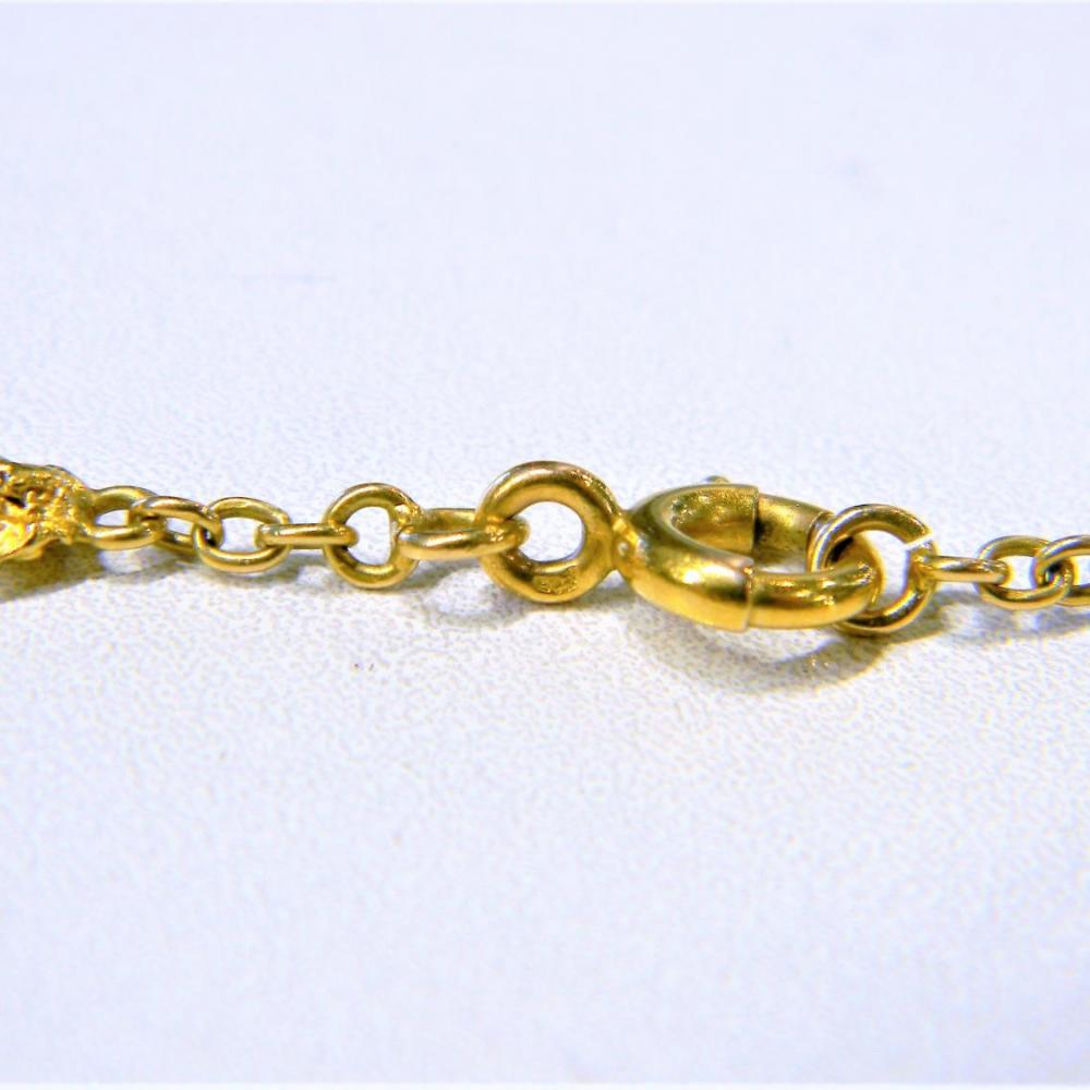 Natural Gold Nugget Necklace | DB Gems