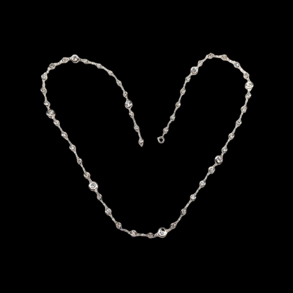 Diamond and platinum chain | DB Gems